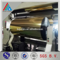 metallized polyester film,aluminum metallized polyester film,gold metalized pet film